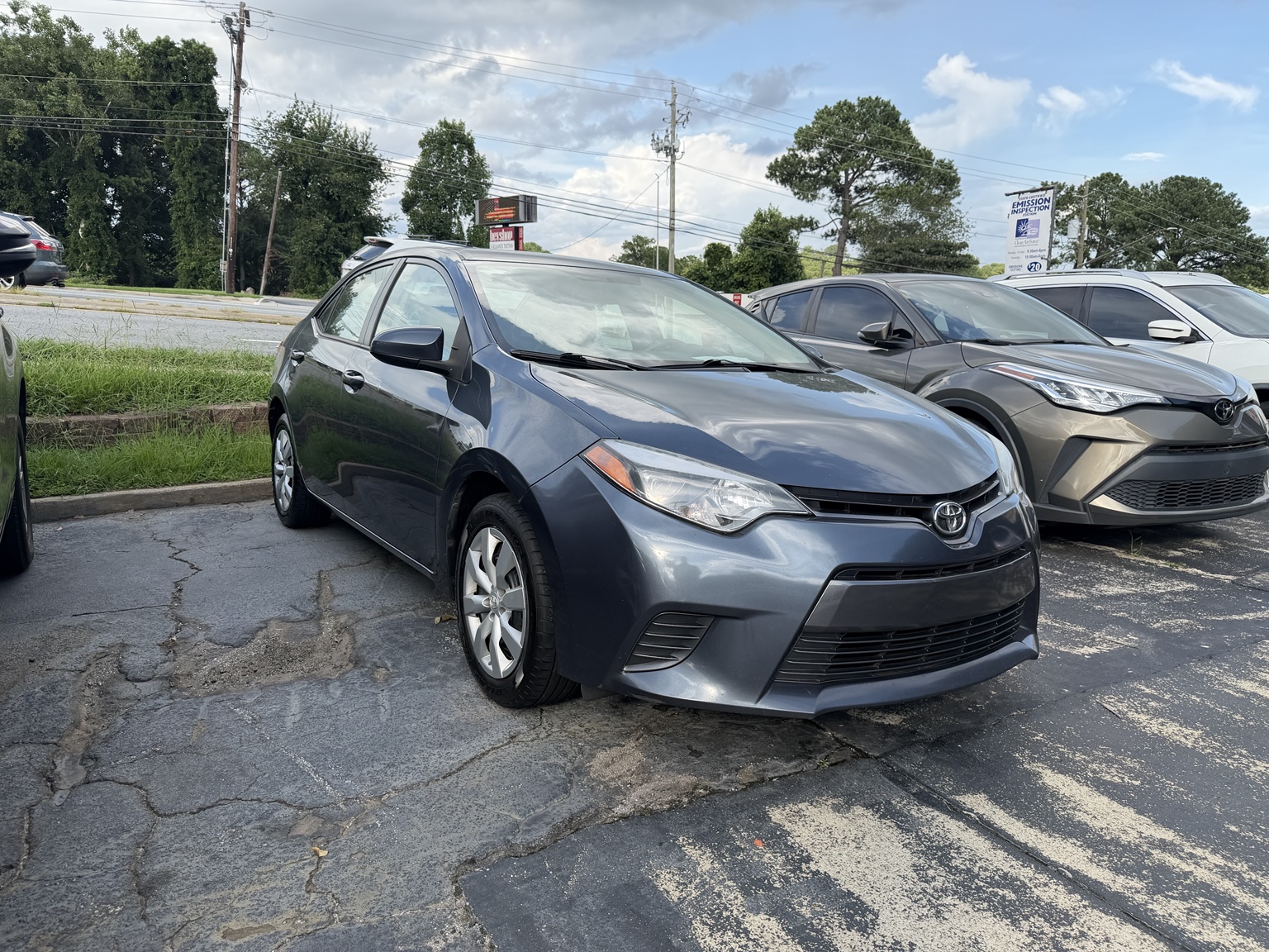 2015 Toyota Corolla exterior view
