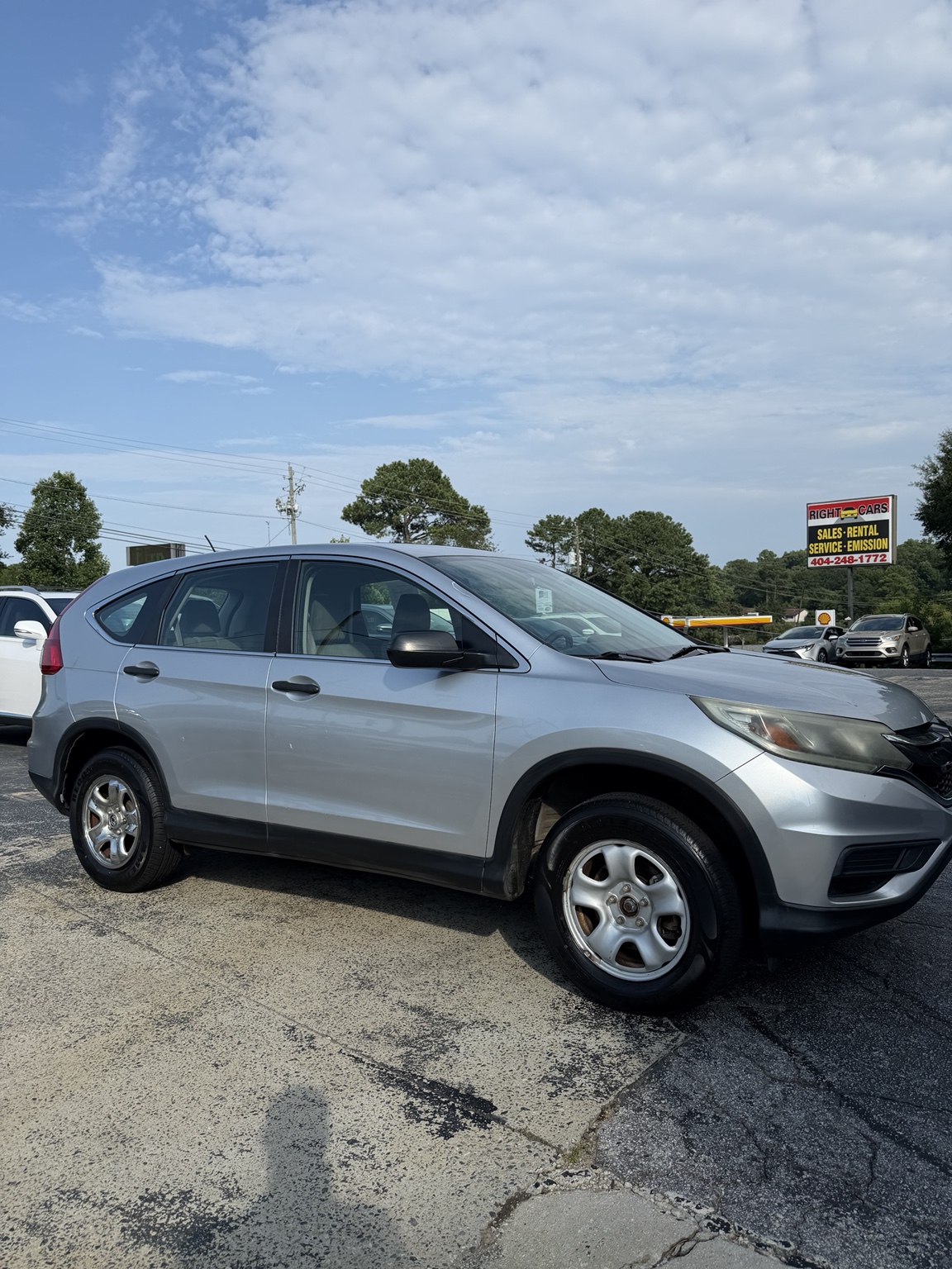 2015 Honda CRV exterior view